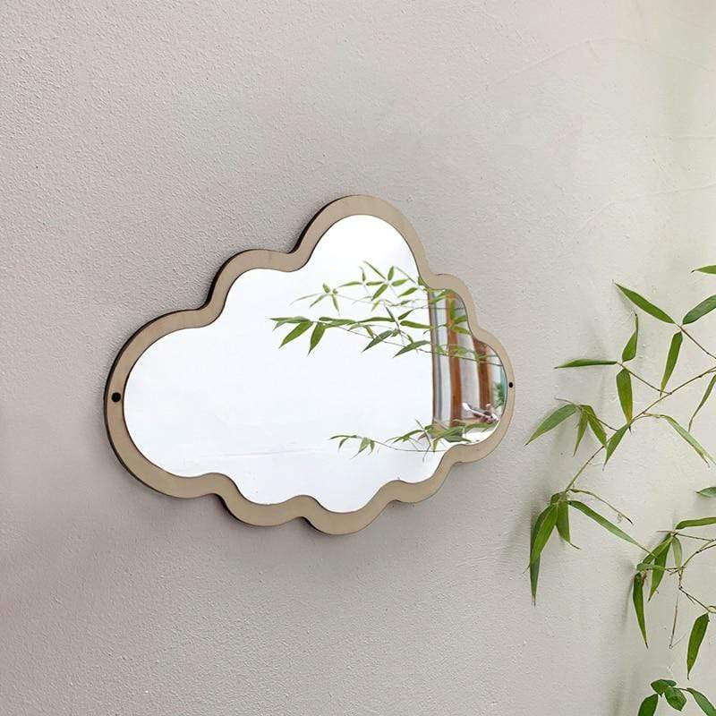 Trä Cloud Spegel | Veska