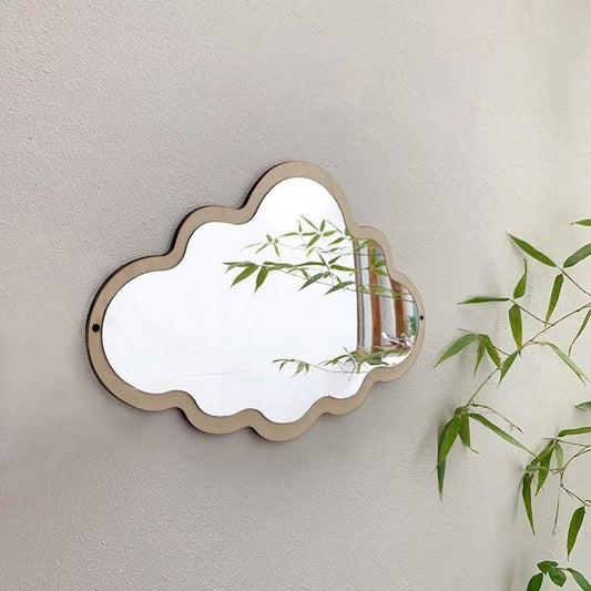Trä Cloud Spegel | Veska