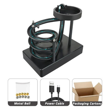 Trä Perpetual Spiral Motion Kinetic Ball Roller Science Toy | Veska
