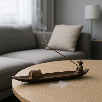 Trä Zen Rökelsehållare | Veska
