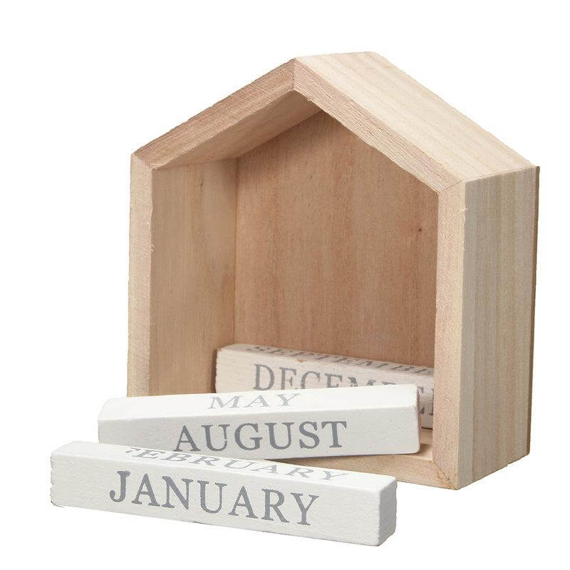Träblockskalender Heminredning | Veska