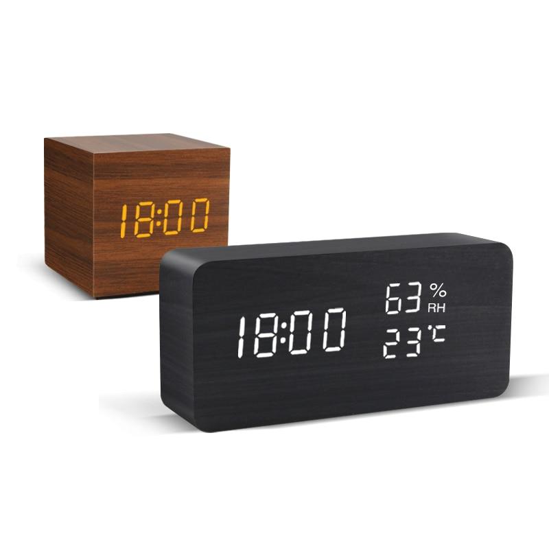 Träd Minimalistisk LED Väckarklocka | Veska