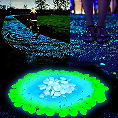 Trädgårdsgång Luminösa Dekorstenar | Veska