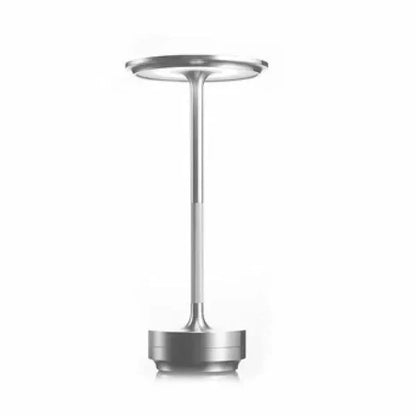 Trådlampa - Dimmbar & Uppladdningsbar Vattentålig Skrivbordslampa | Veska Silver