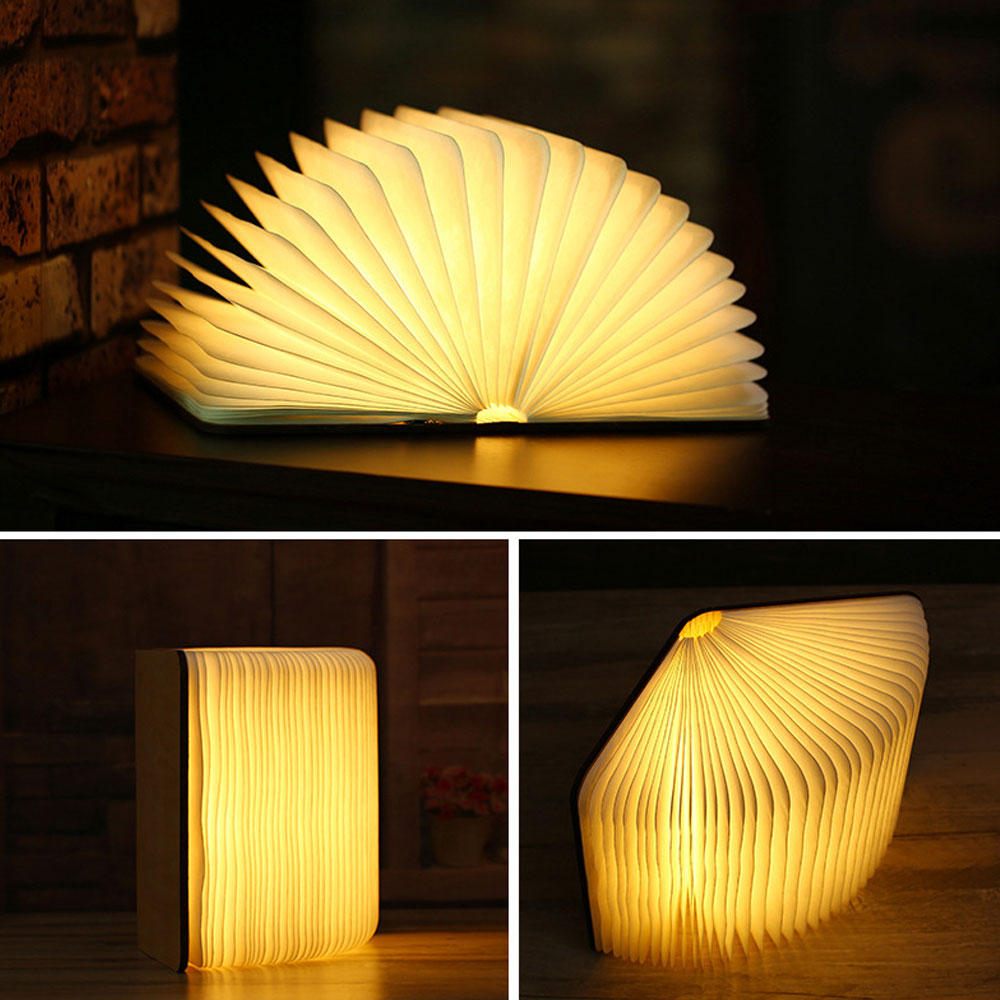 Trådlampa för läsning - Wonderbook - LED-belysning - Justerbar ljusstyrka | Veska