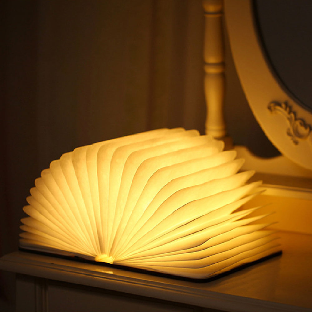 Trådlampa för läsning - Wonderbook - LED-belysning - Justerbar ljusstyrka | Veska Braun