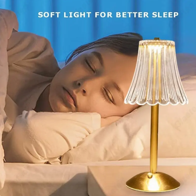 Trådlampa i kristall med dimmerfunktion | Veska