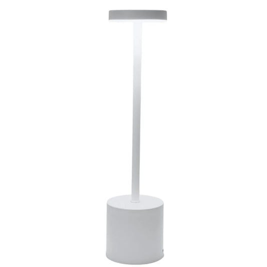 Trådlampa Metall LED Bordslampa - LumiMetal | Veska Vit