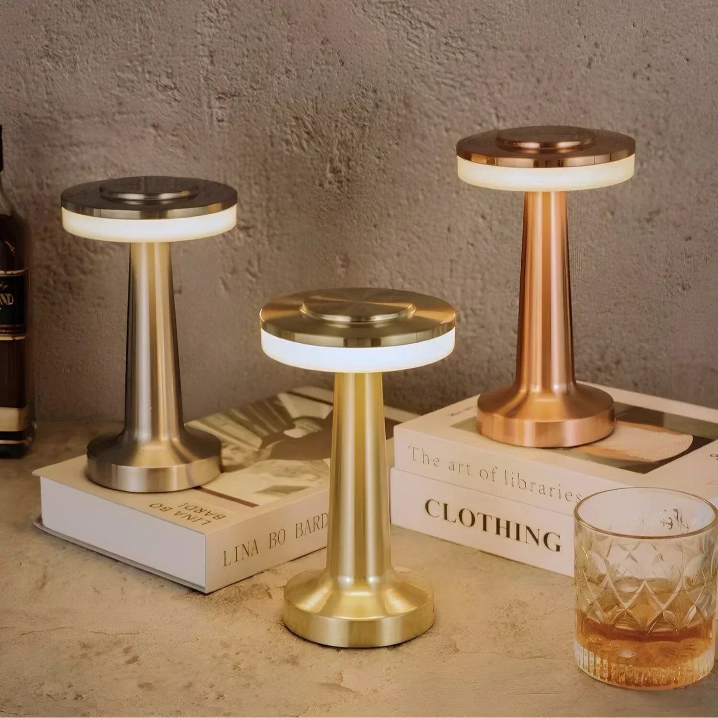 Trådlampa Retro Bordslampa - LumiBar | Veska