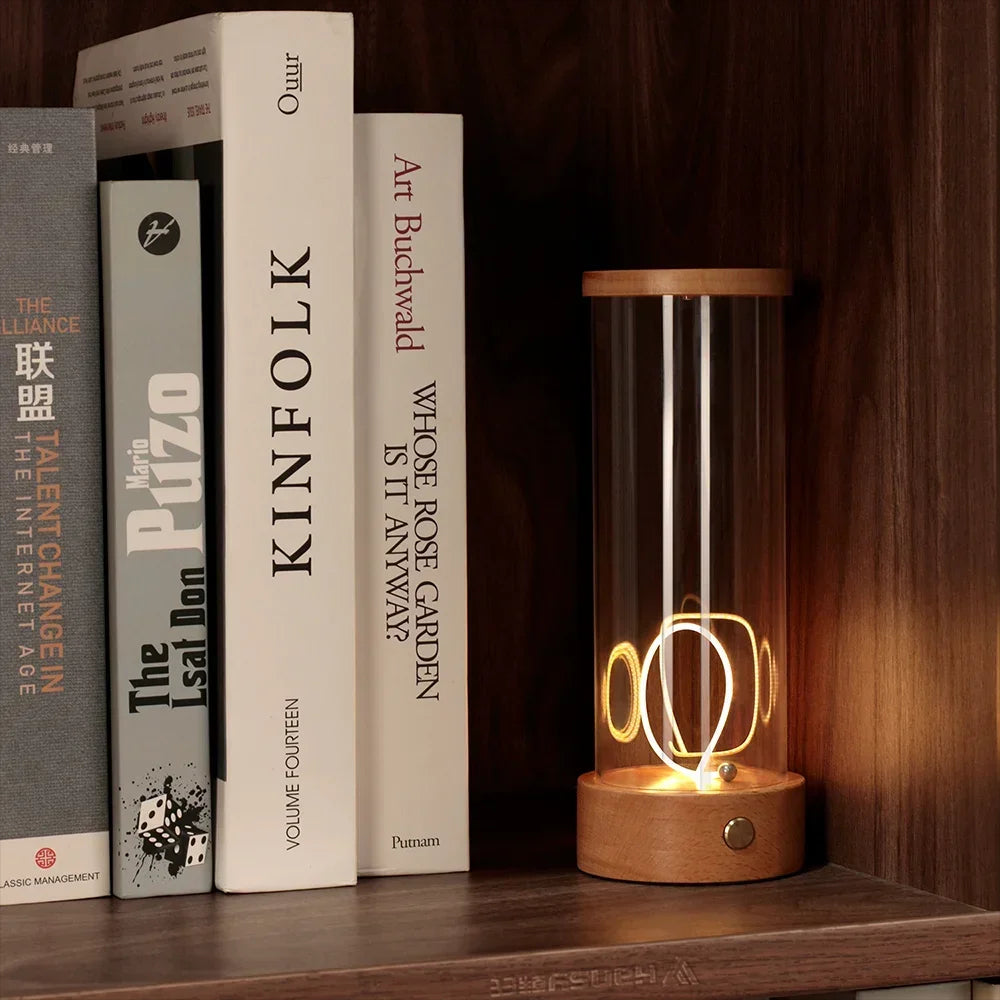 Trådlampad magnetisk filamentbordslampa | Veska