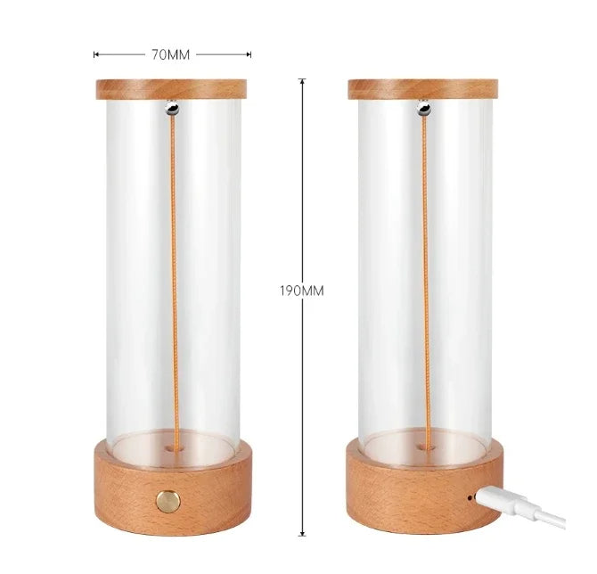 Trådlampad magnetisk filamentbordslampa | Veska