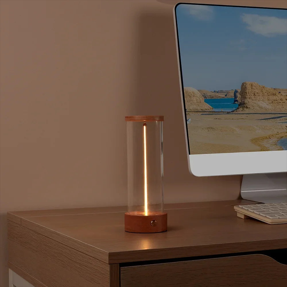 Trådlampad magnetisk filamentbordslampa | Veska