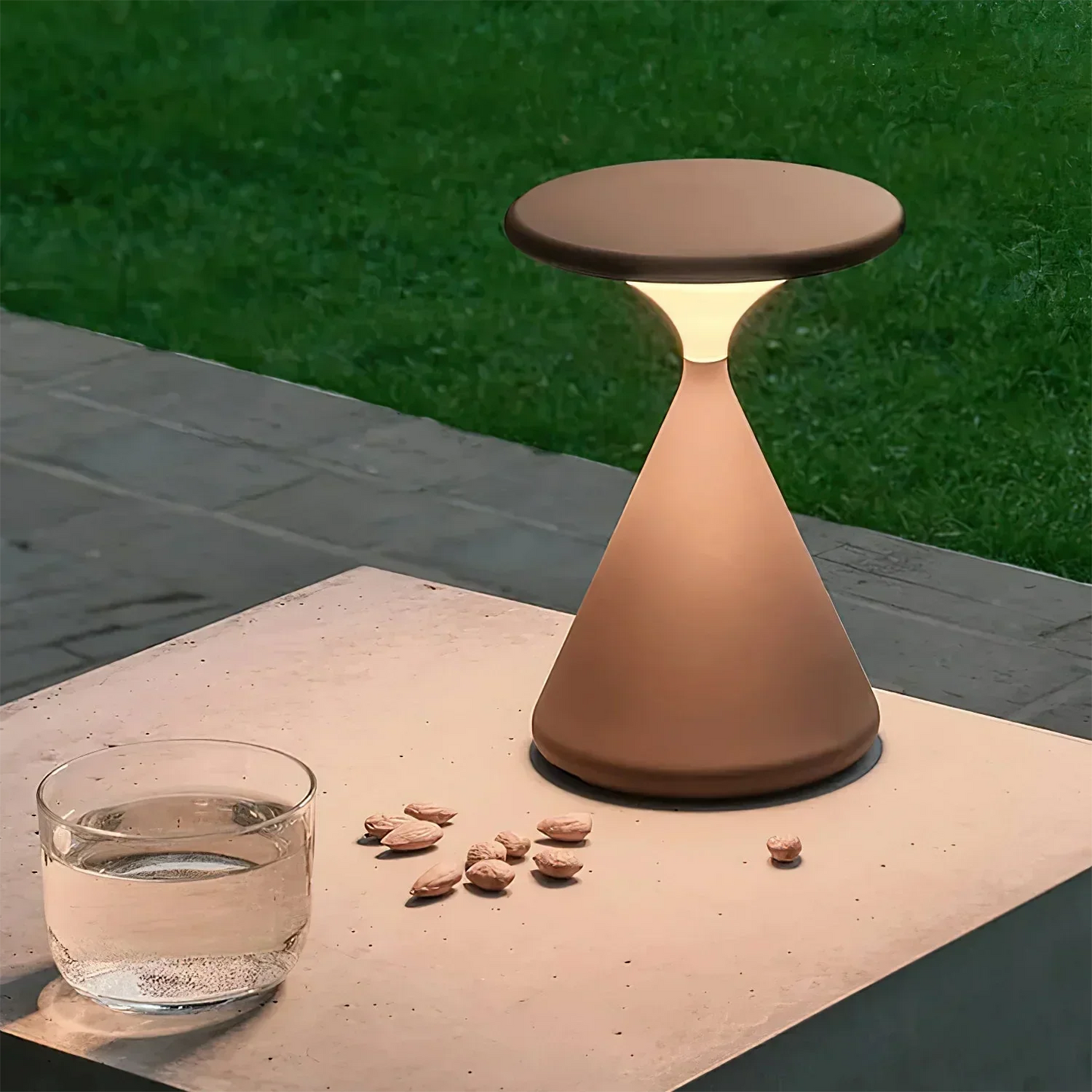 Trådlös Bordslampa Amos Sandklocka | Veska