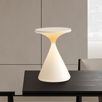 Trådlös Bordslampa Amos Sandklocka | Veska Vit