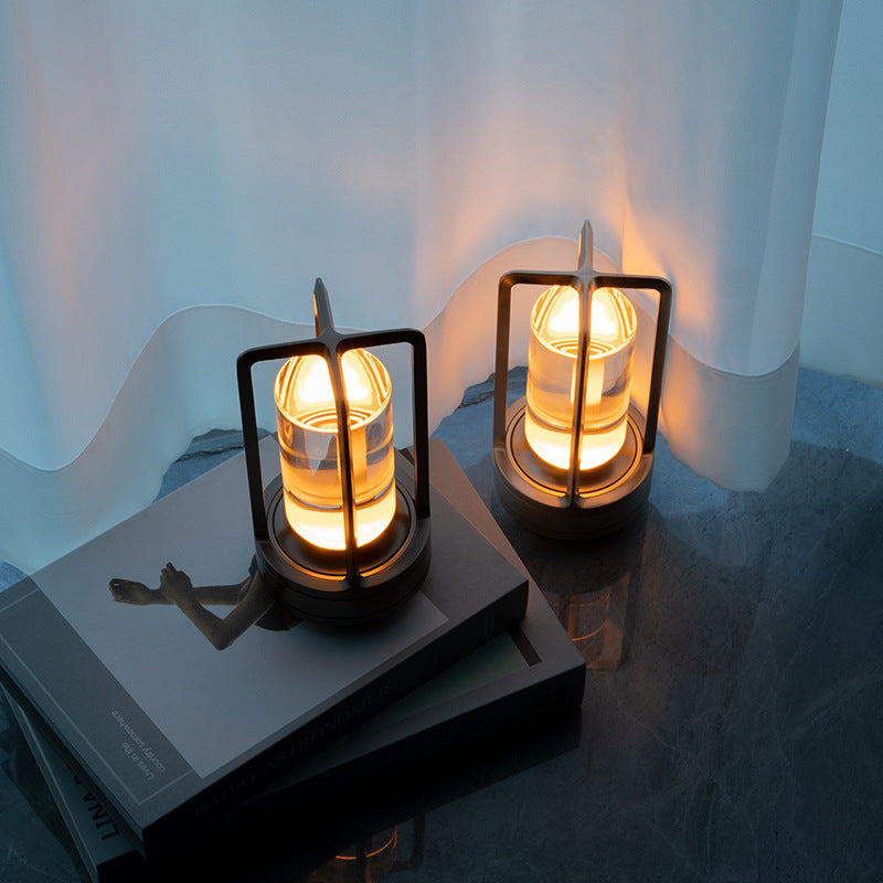 Trådlös Bordslampa - Dimbar & Uppladdningsbar Skrivbordslampa | Veska