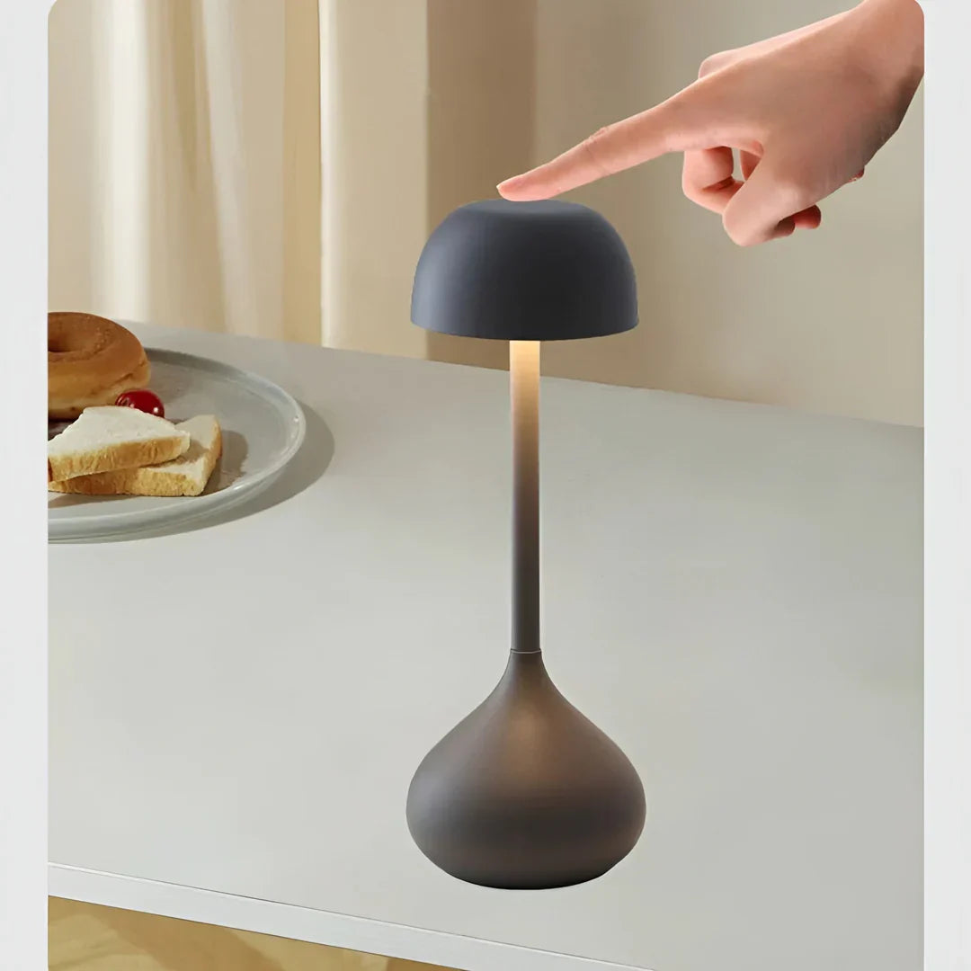 Trådlös dimbar svampbordslampa | Veska