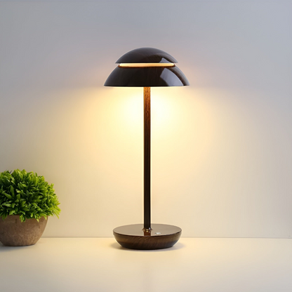Trådlös LED-bordslampa | Veska Brun