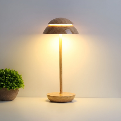 Trådlös LED-bordslampa | Veska Guld