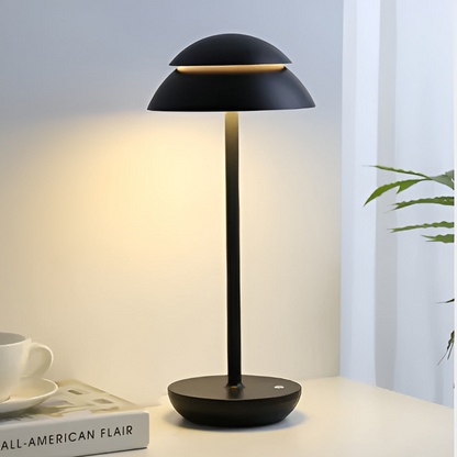 Trådlös LED-bordslampa | Veska Svart