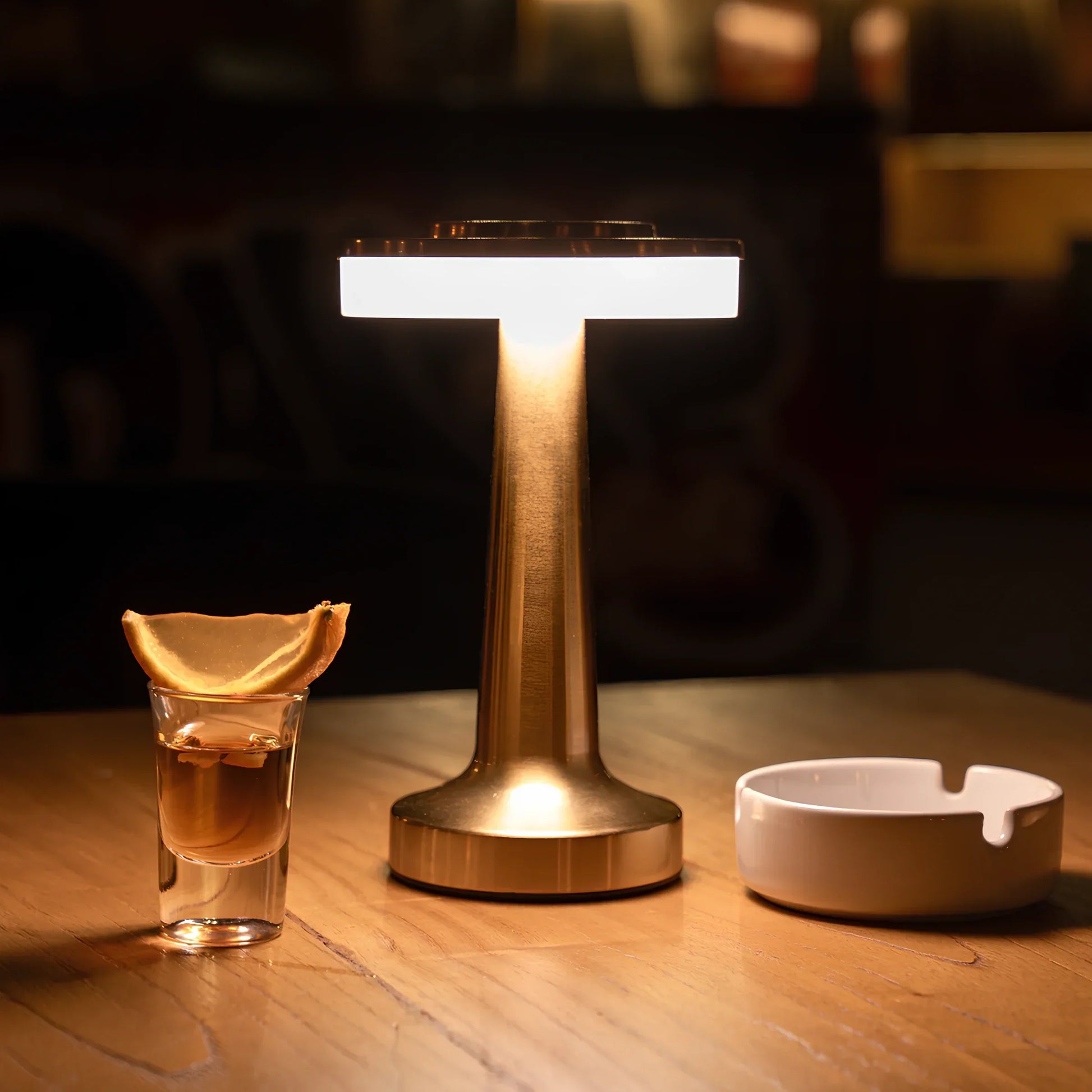 Trådlös LED Laddningsbar Bordslampa | Veska