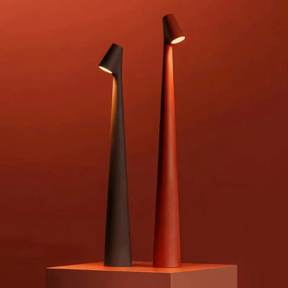 Trådlös LED-lampa i minimalistisk design | Bordslampa | Veska