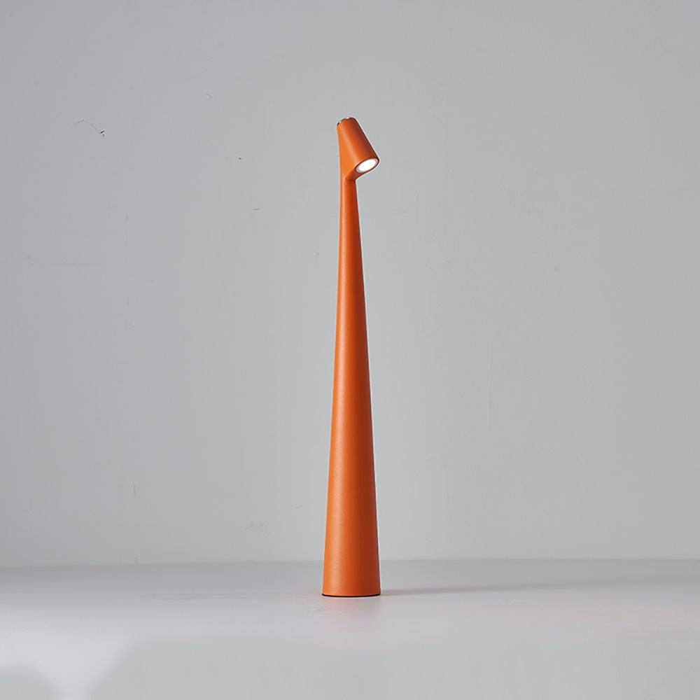Trådlös LED-lampa i minimalistisk design | Bordslampa | Veska Orange