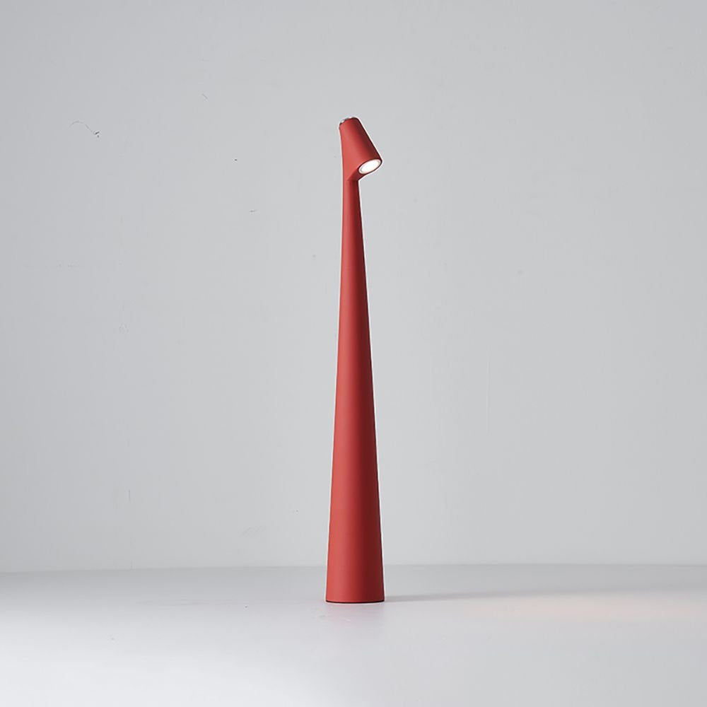 Trådlös LED-lampa i minimalistisk design | Bordslampa | Veska Rot