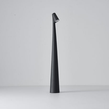 Trådlös LED-lampa i minimalistisk design | Bordslampa | Veska Svart