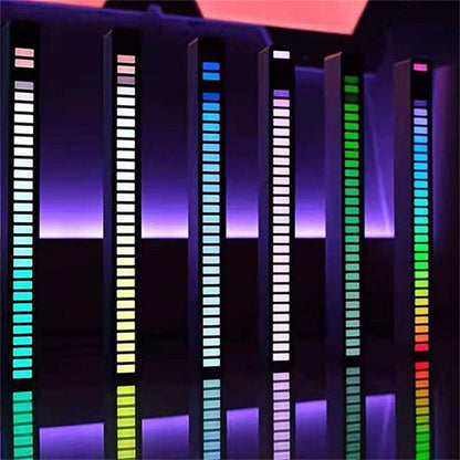 Trådlös ljudstyrd RGB-ljusskena | Veska