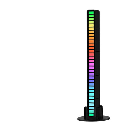 Trådlös ljudstyrd RGB-ljusskena | Veska SVART