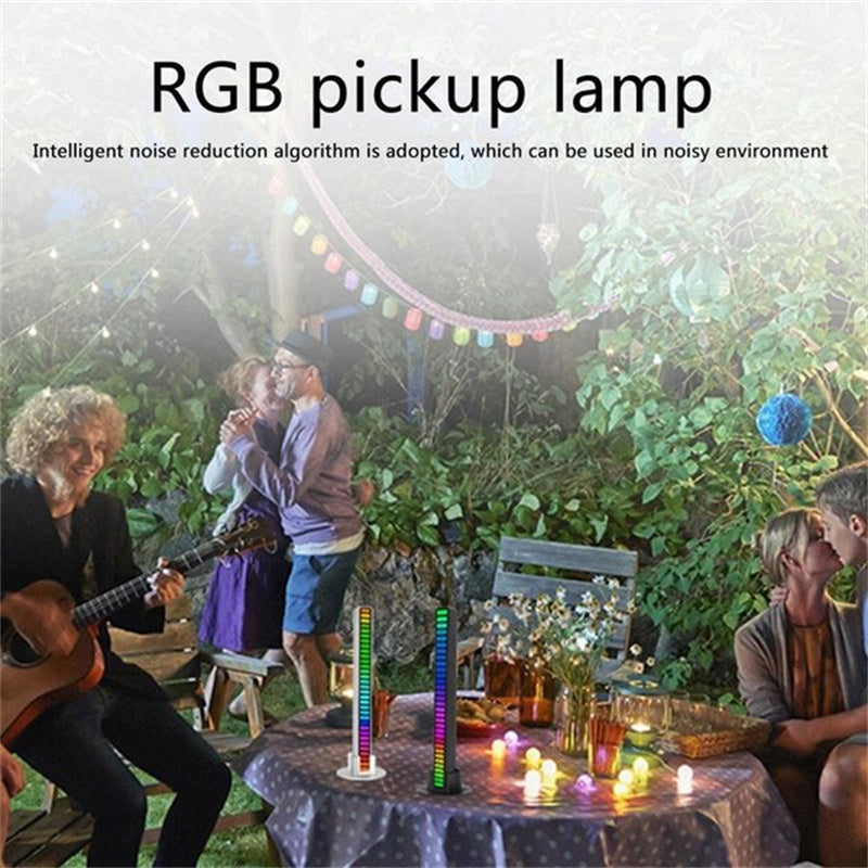 Trådlös ljudstyrd RGB-ljusskena | Veska