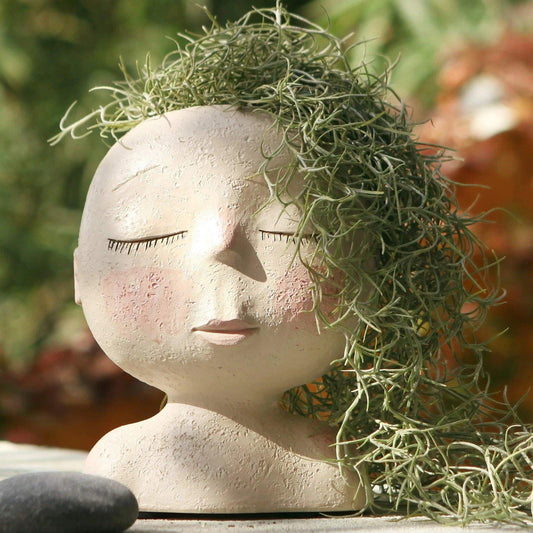 Tranquil Sleep Face Plant Vase | Veska Standardtitel