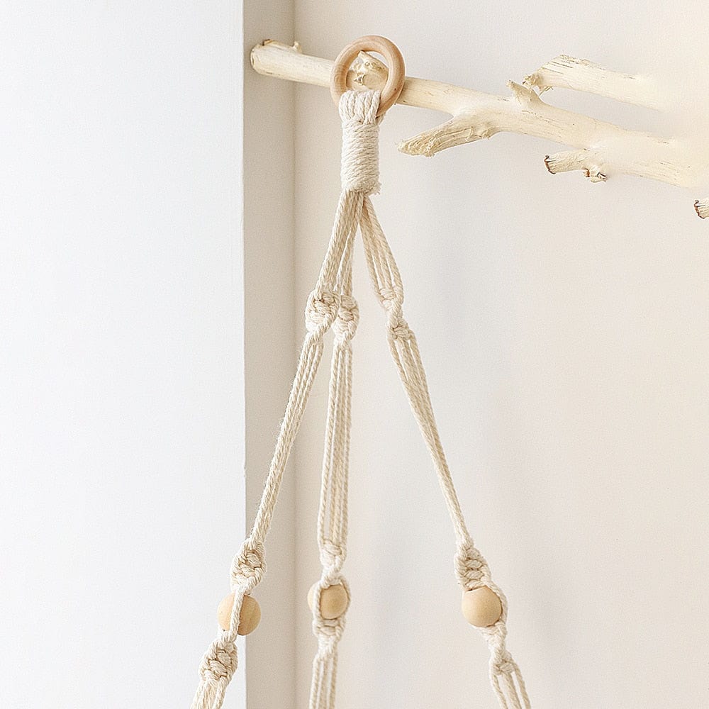 Triangle Macrame Vägskåp | Veska