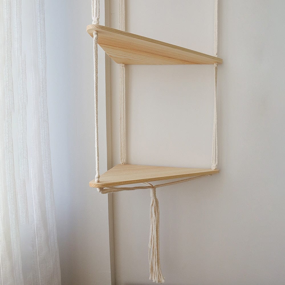 Triangle Macrame Vägskåp | Veska