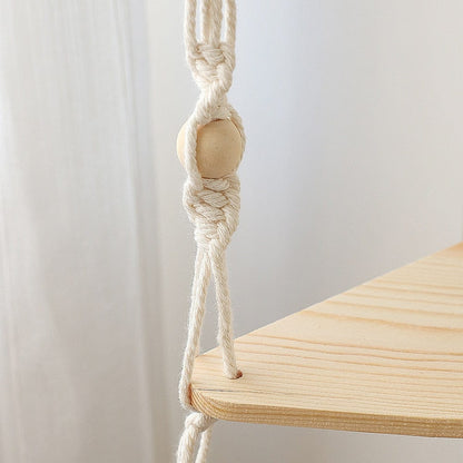 Triangle Macrame Vägskåp | Veska