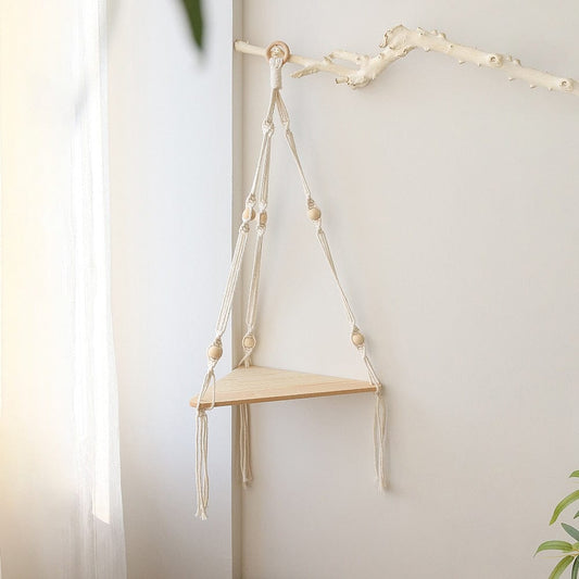 Triangle Macrame Vägskåp | Veska 1