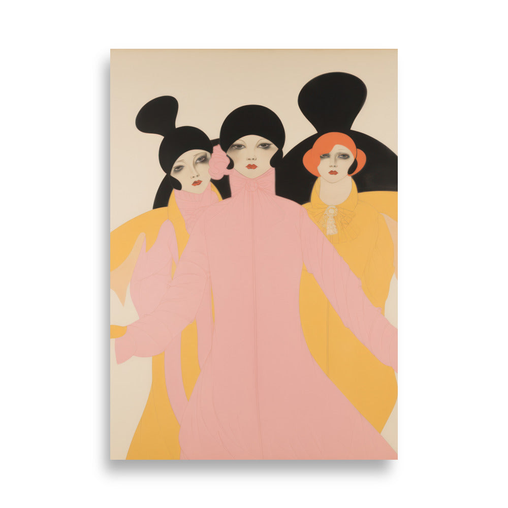 Triplets | Veska 70×100 cm