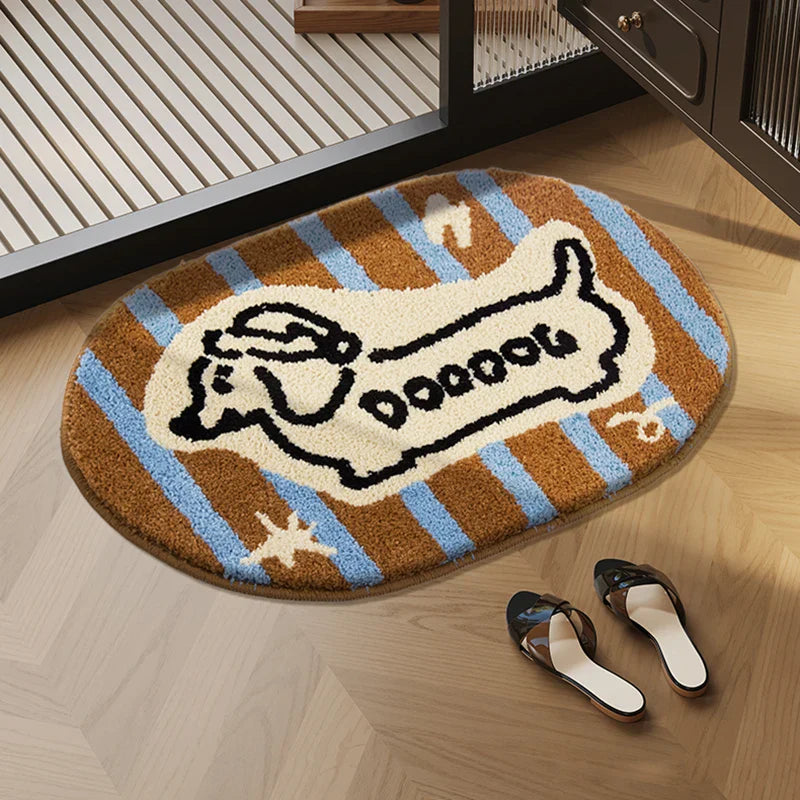 Tufted Dachshund Badrumsmatta | Veska