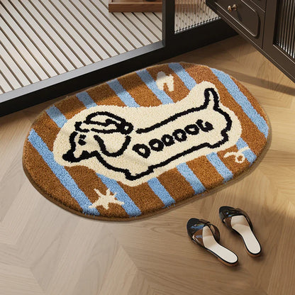 Tufted Dachshund Badrumsmatta | Veska