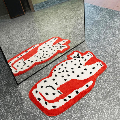 Tufting Leopard Mattor | Veska