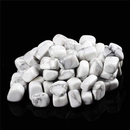 Tumblestone Helande Kristaller | Veska Howlite