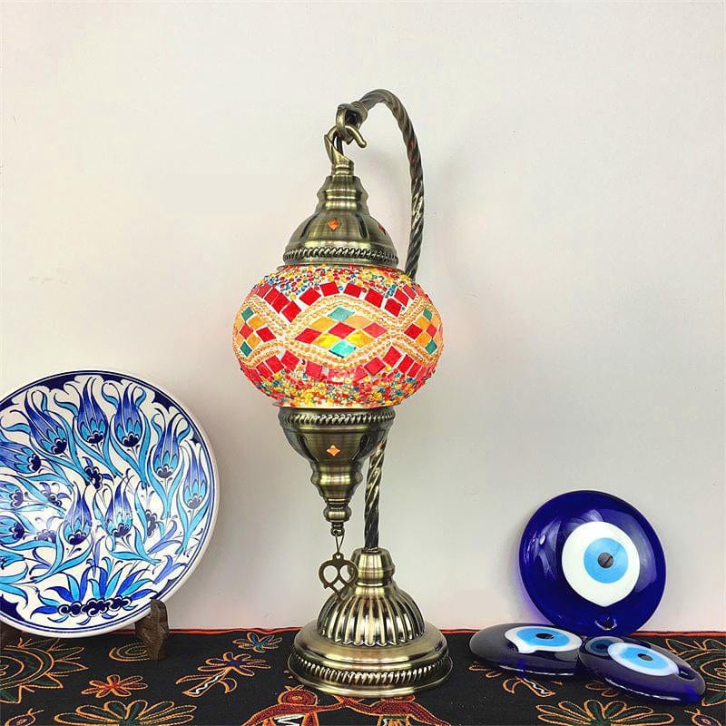 Turkisk mosaik bordslampa | Veska D