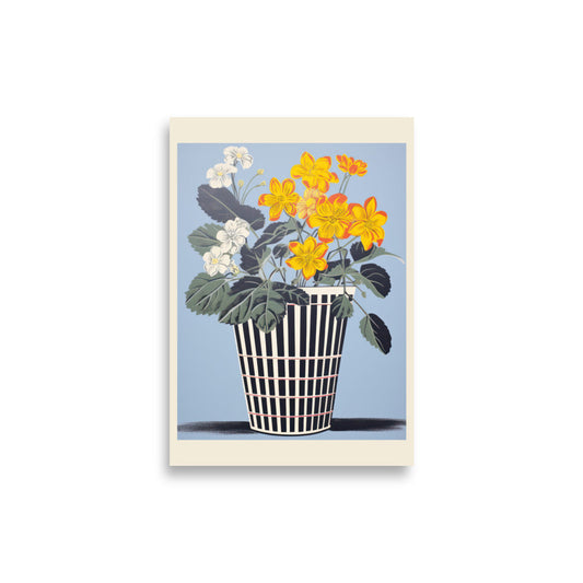 två blommor | Veska 21×30 cm