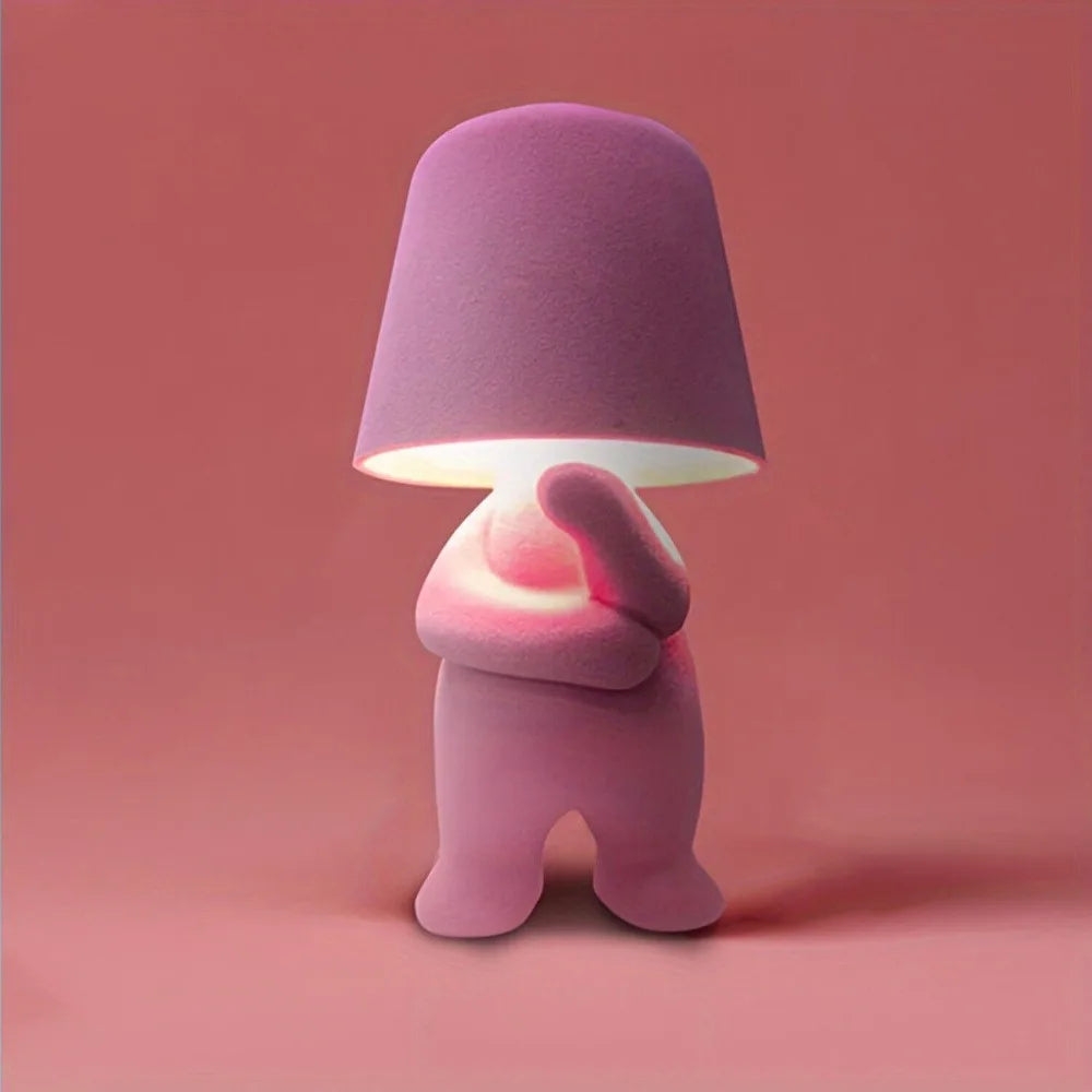 Udda Man Modern Skrivbordslampa | Veska Rosa