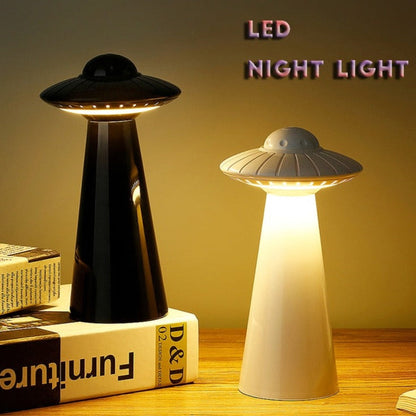 UFO Inspirerad Uppladdningsbar LED Skrivbordslampa | Veska