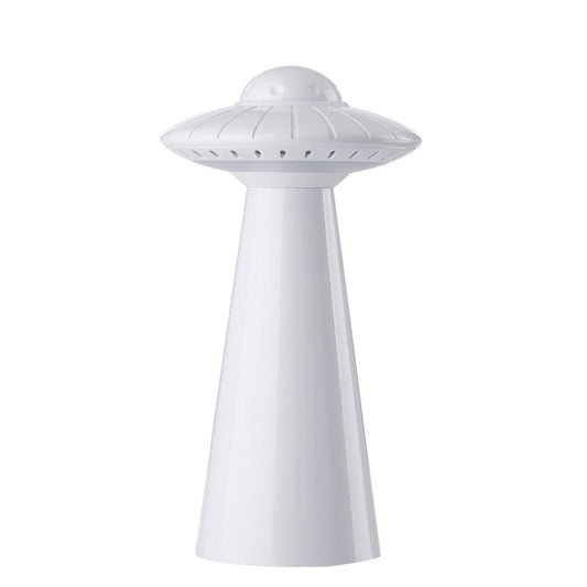 UFO Inspirerad Uppladdningsbar LED Skrivbordslampa | Veska vit