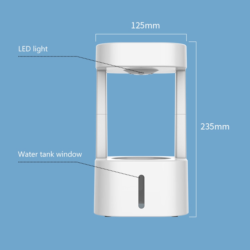 Ultraljudsgravitation Mist Cool Air Luftfuktare | Veska