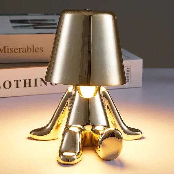 Unik och Atmosfärisk Bordslampa - GlowCraft | Veska Bella