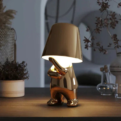Unik och Atmosfärisk Bordslampa - GlowCraft | Veska Frank