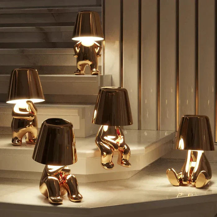 Unik och Atmosfärisk Bordslampa - GlowCraft | Veska